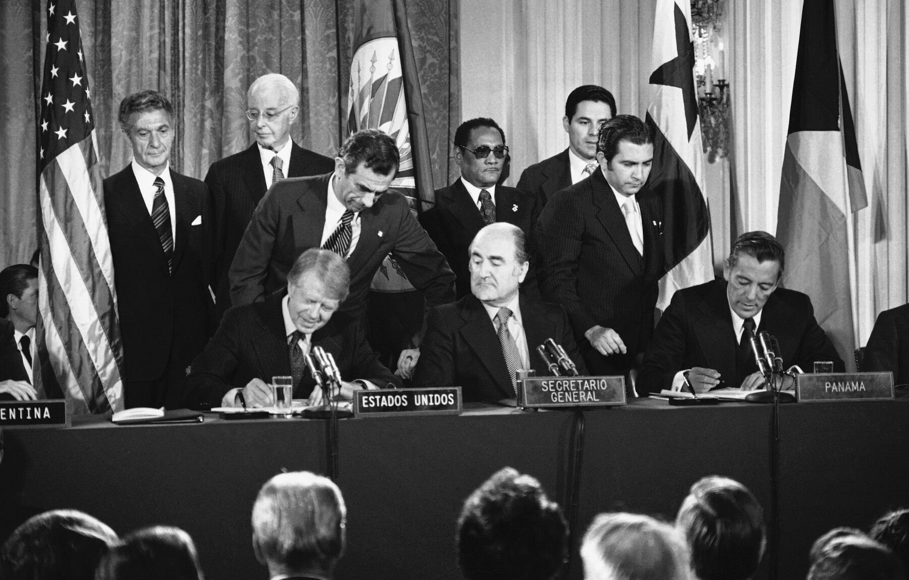Jimmy Carter, Alejandro Orfila, Omar Torrijos